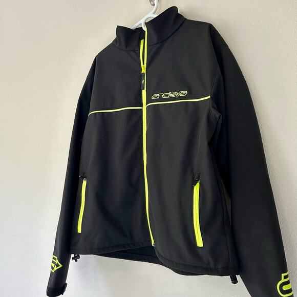 Arctiva Soft shell full zip lined embroidered logo zip pockets snowmobiling XL - Picture 6 of 16